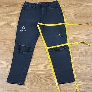 NO BOUNDARIES STARS VINTAGE FEEL DENIM WOMEN'S PRE-OWNED JEANS